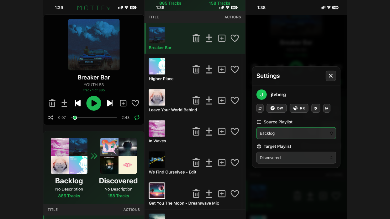 Mobile screens — Optimized layout for mobile devices.