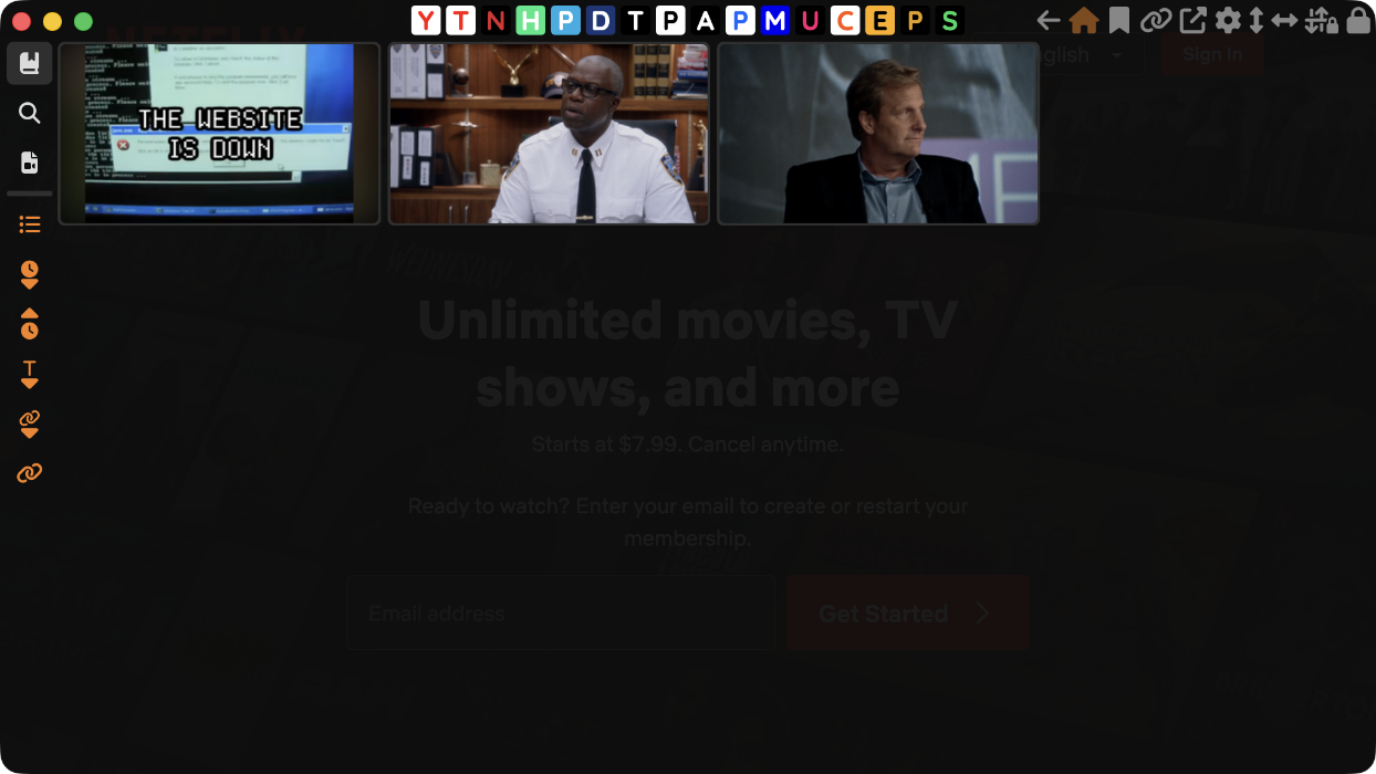 Bookmark view — Bookmark your favorite content